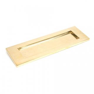 Polished Brass Letterplate - Large